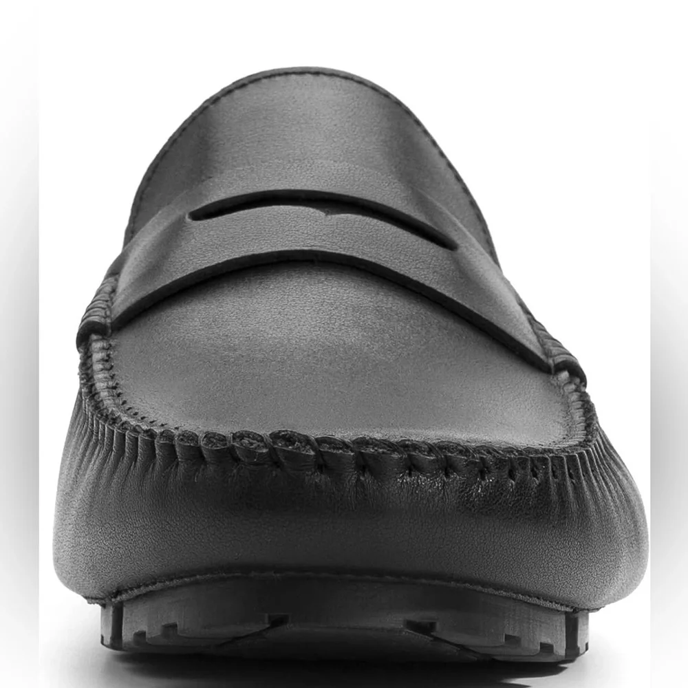 Bosswin Men's Loafer Premium Genuine Leather Shoes Slip on Breathable Driving